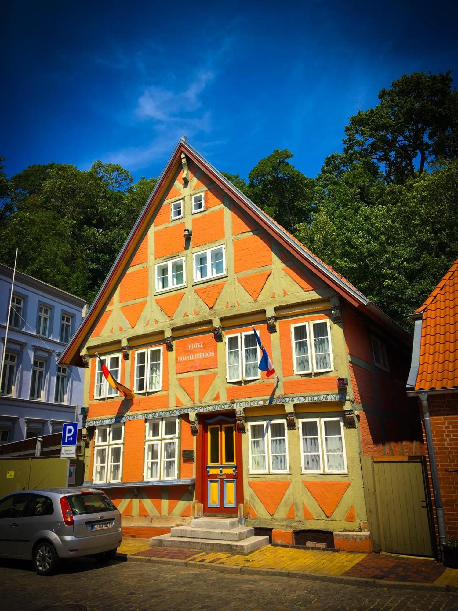 Zum Alten Schifferhaus Lauenburg Exterior foto